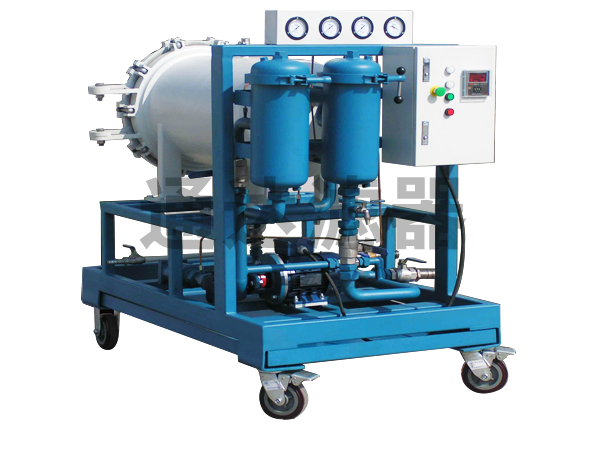 LYC-100J系列五級(jí)過(guò)濾聚結(jié)脫水濾油機(jī)