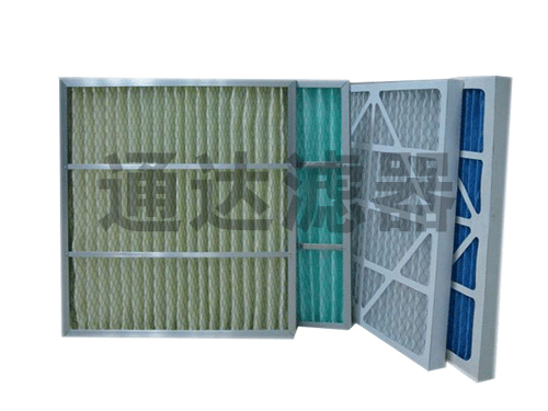 495*495*46金屬網護網紙框過濾器