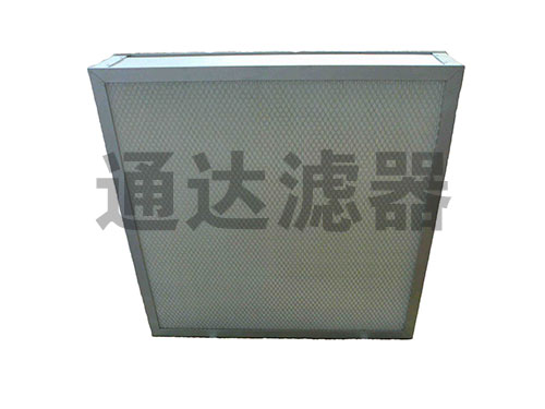 鋼網噴塑高效空氣過濾器230*230*110